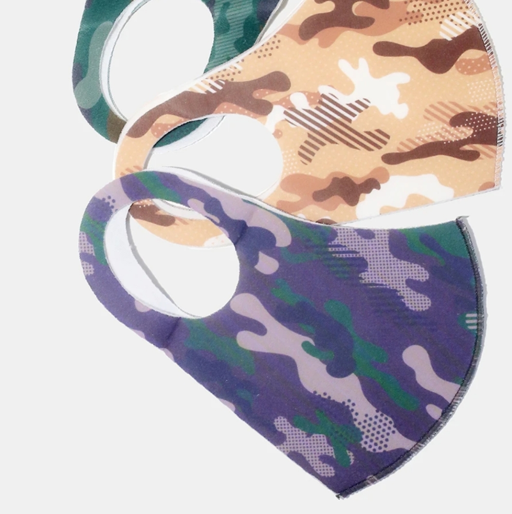 Purple Camo Mask ➕ Soap Sheet Bundle